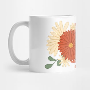 Groovy flowers Mug